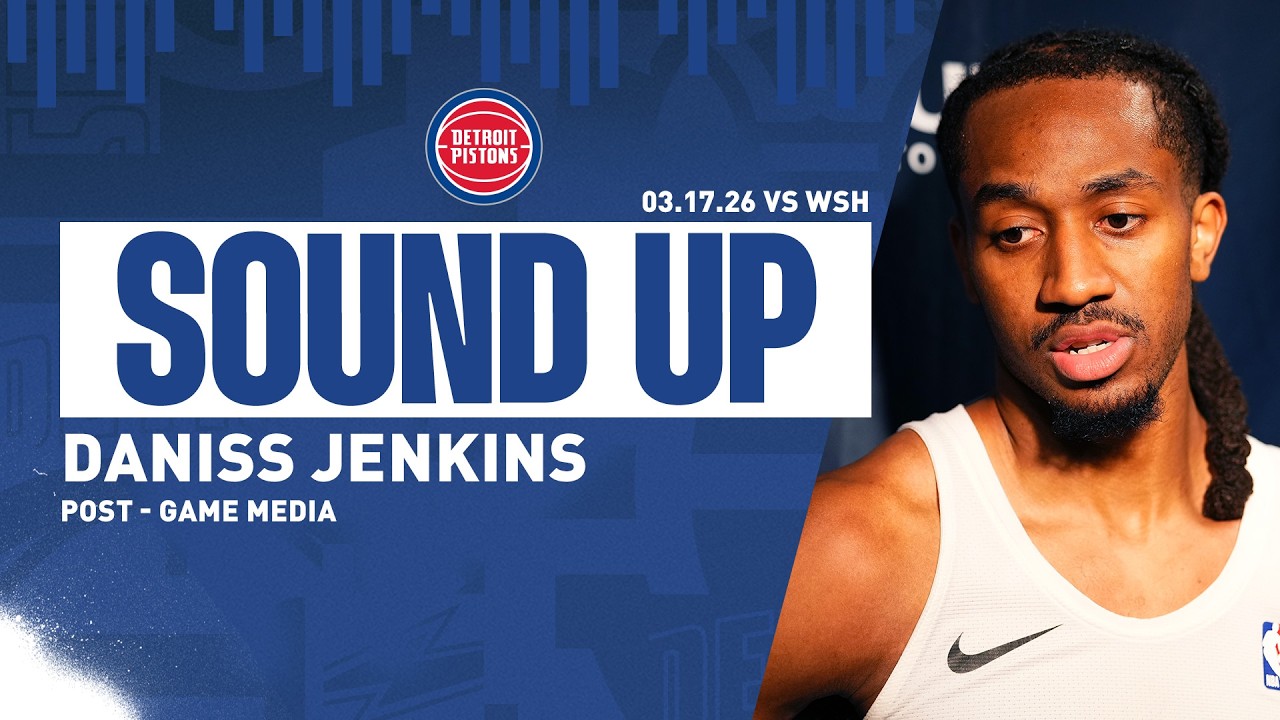 Post-Game Press Conference: Daniss Jenkins | Pistons at Washington | 03.17.26 Post-Game Press Conference: Daniss Jenkins | Pistons at Washington | 03.17.26