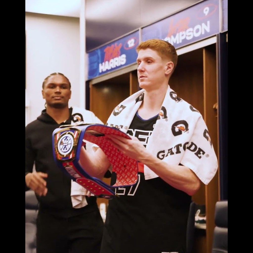 We have a new belt holder: Kevin Huerter #nba #pistons We have a new belt holder: Kevin Huerter #nba #pistons