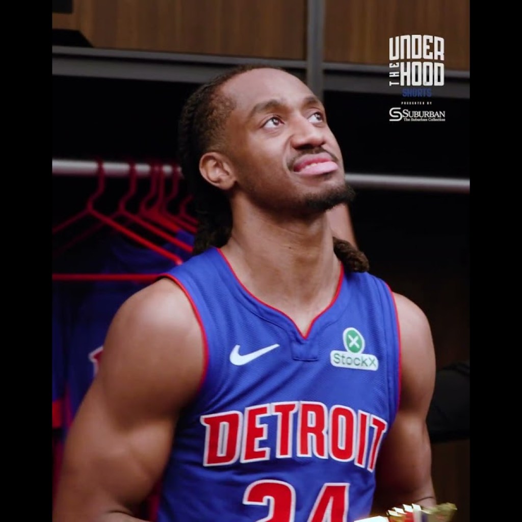 Daniss earned the belt #nba #pistons #wwe Daniss earned the belt #nba #pistons #wwe