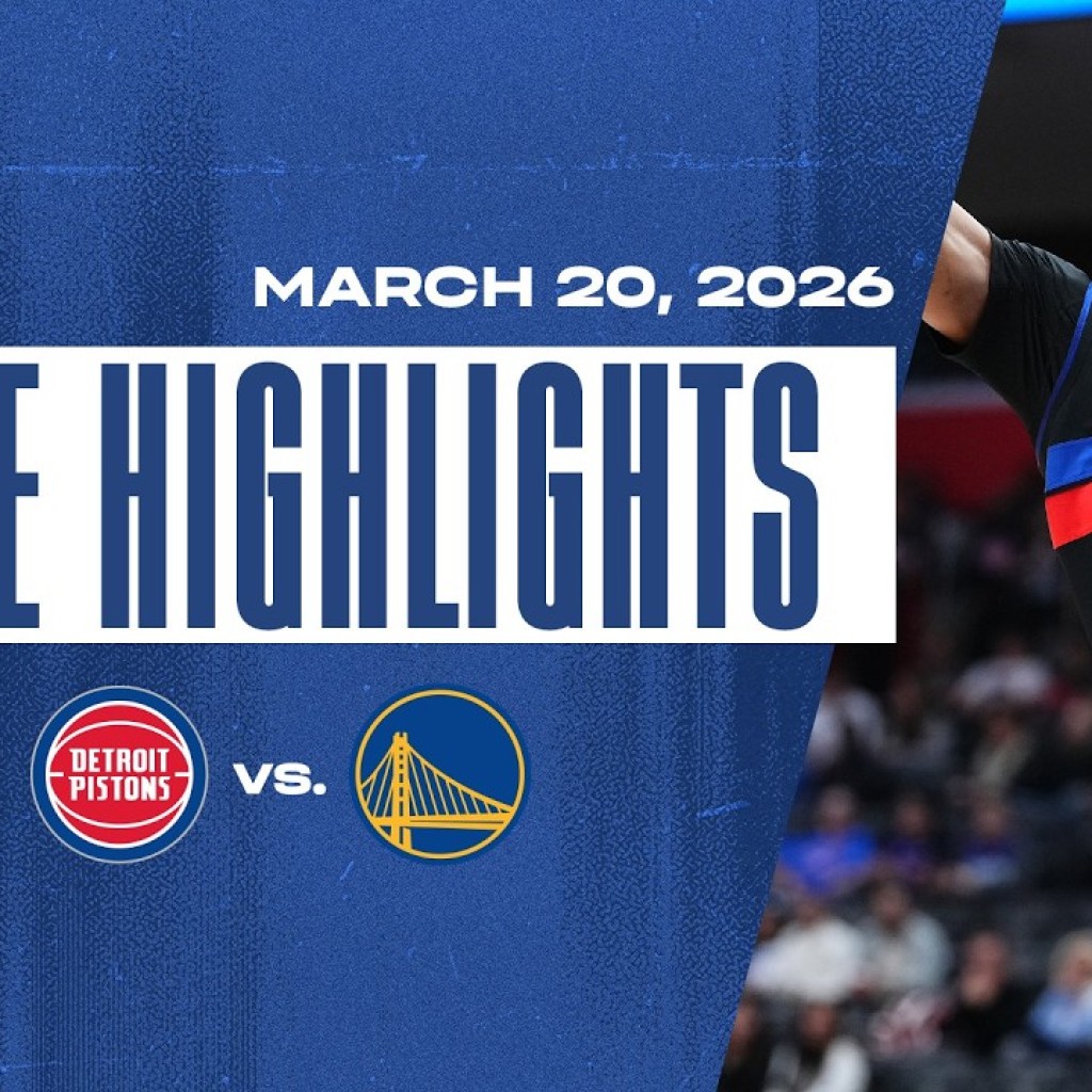 Pistons Clinch Playoff Berth with Win vs. Golden State | Game Highlights | 03.20.26 Pistons Clinch Playoff Berth with Win vs. Golden State | Game Highlights | 03.20.26