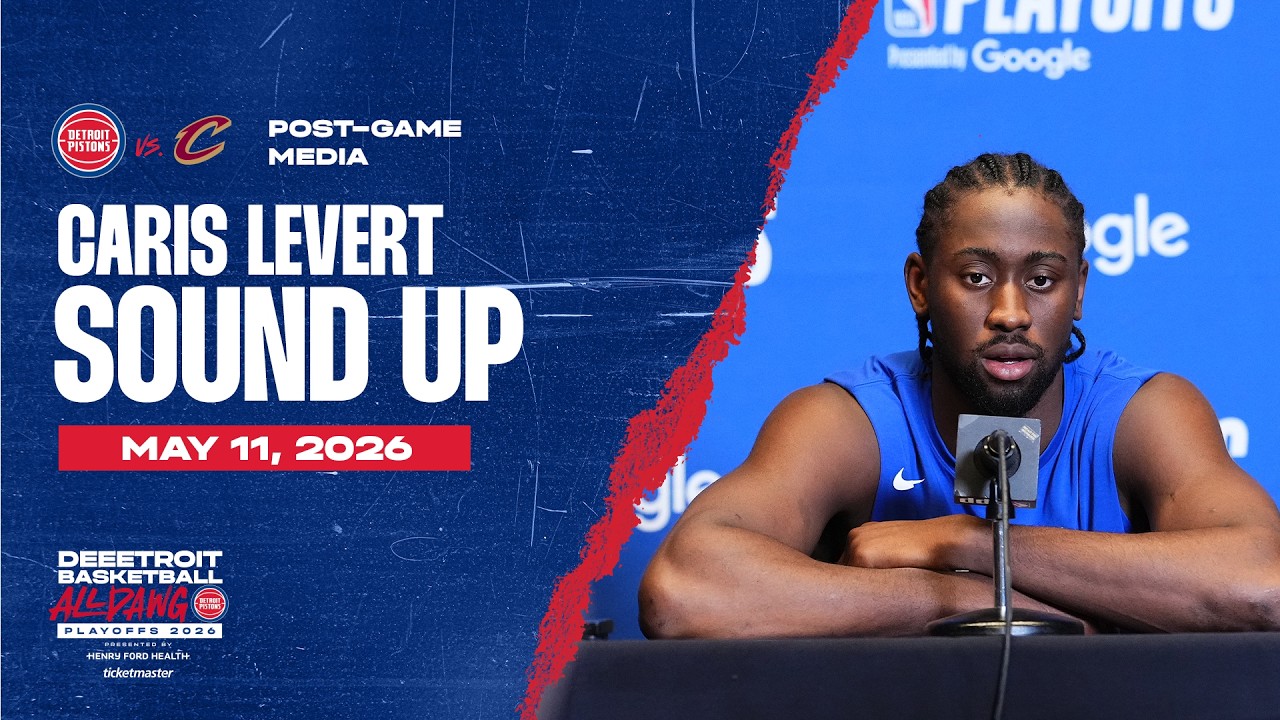 Round 2 Game 4: Post-Game Press Conference: Caris LeVert | Pistons vs. Cavs | 05.11.26 Round 2 Game 4: Post-Game Press Conference: Caris LeVert | Pistons vs. Cavs | 05.11.26
