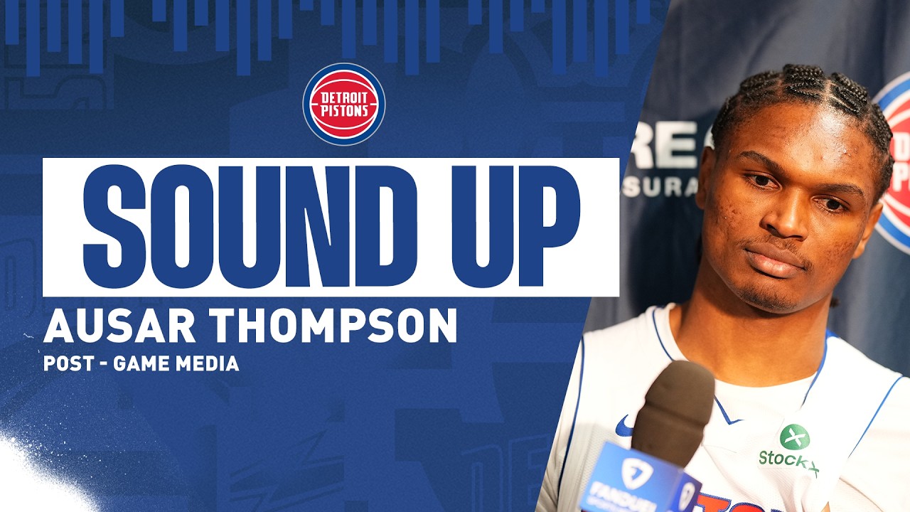 Post-Game Press Conference: Ausar Thompson | Pistons vs. Wizards | 03.19.26 Post-Game Press Conference: Ausar Thompson | Pistons vs. Wizards | 03.19.26