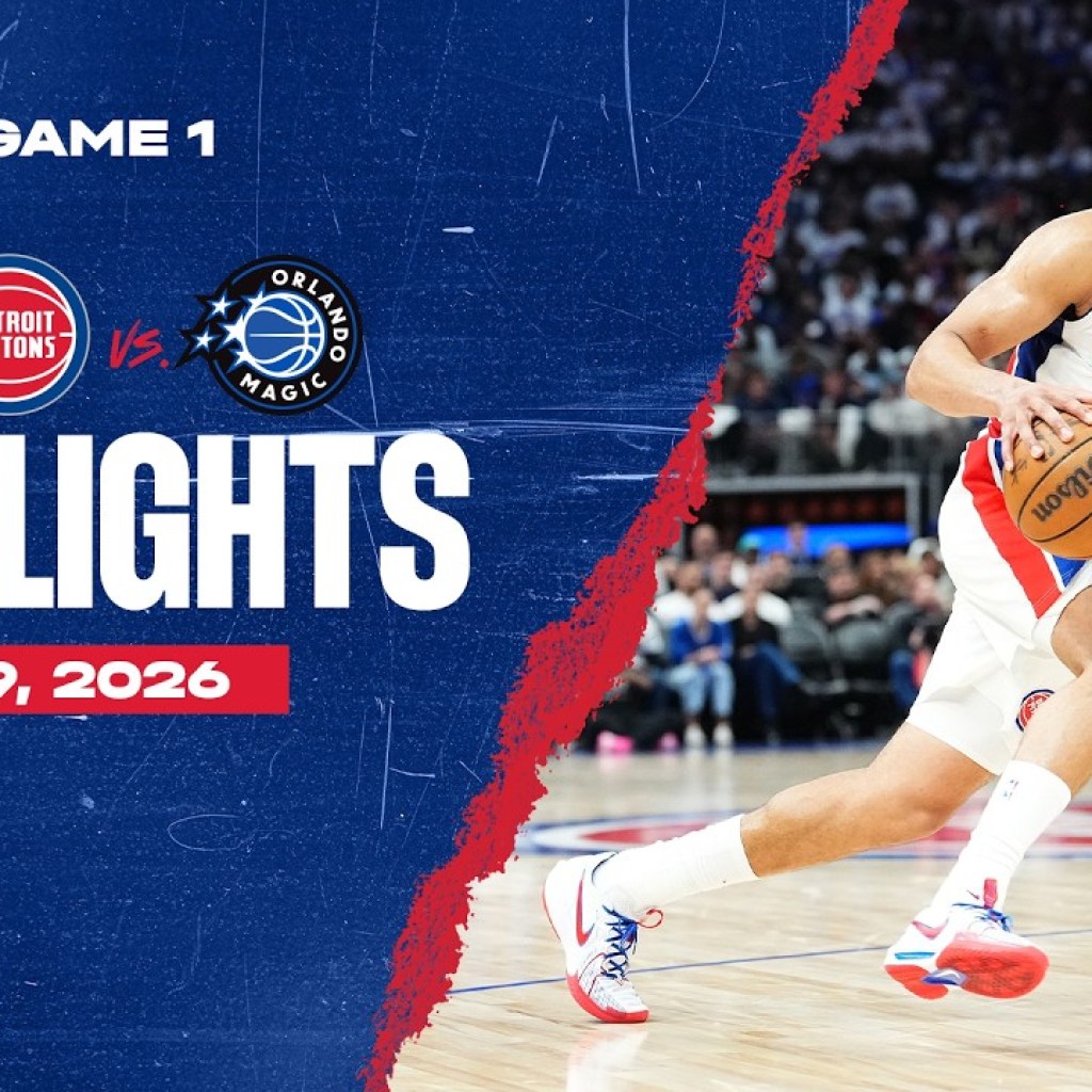 Detroit Pistons vs. Orlando Magic | GAME HIGHLIGHTS | 04.19.26 Detroit Pistons vs. Orlando Magic | GAME HIGHLIGHTS | 04.19.26