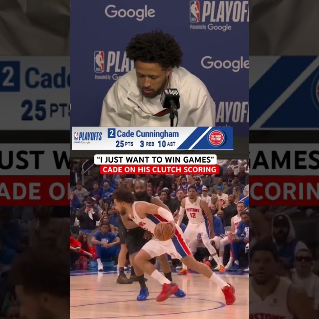 Cade Cunningham keeping the main thing the main thing Cade Cunningham keeping the main thing the main thing