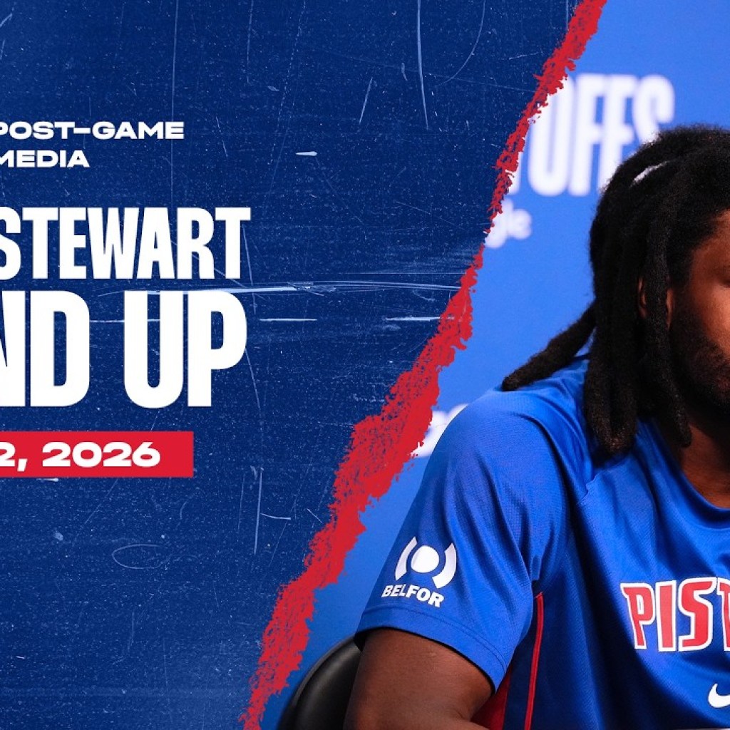 Post-Game Press Conference: Isaiah Stewart | Pistons vs. Magic | 04.22.26 Post-Game Press Conference: Isaiah Stewart | Pistons vs. Magic | 04.22.26