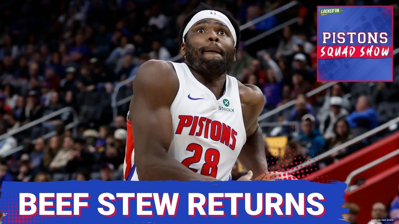 Pistons SQUAD SHOW: Isaiah Stewart RETURNS As Detroit Pistons Take On Cleveland Cavaliers Pistons SQUAD SHOW: Isaiah Stewart RETURNS As Detroit Pistons Take On Cleveland Cavaliers