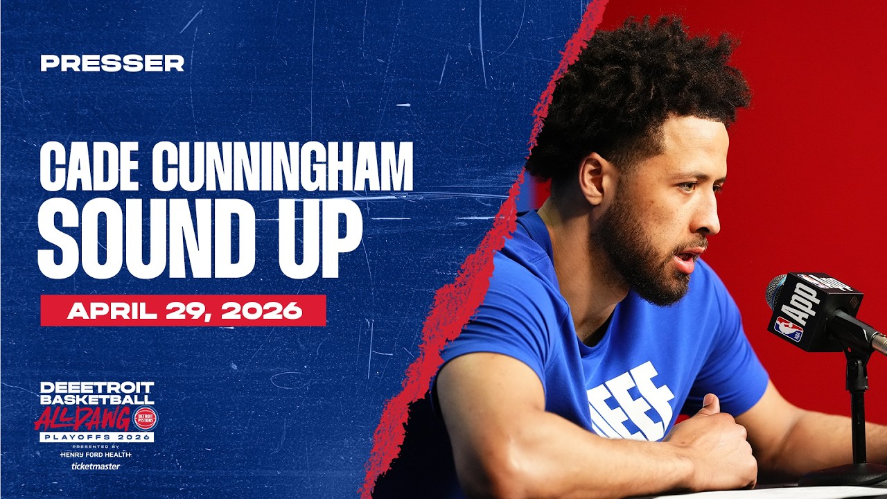 Post-Game Press Conference: Cade Cunningham | Pistons vs. Magic | 04.29.26 Post-Game Press Conference: Cade Cunningham | Pistons vs. Magic | 04.29.26