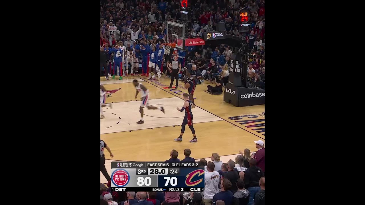 Game 6: 3rd Quarter Top Plays | Pistons vs. Cavs #nba #pistons #nbaplayoffs Game 6: 3rd Quarter Top Plays | Pistons vs. Cavs #nba #pistons #nbaplayoffs