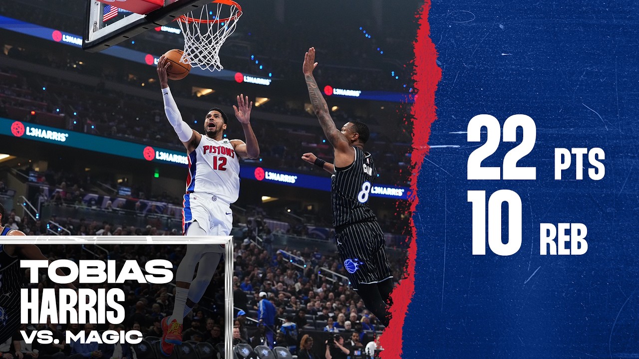Tobias Harris | Game 6 Highlights vs. Orlando Magic #nba #pistons Tobias Harris | Game 6 Highlights vs. Orlando Magic #nba #pistons