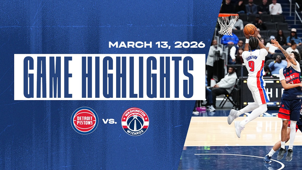 Win No. 50 Secured | Detroit Pistons vs. Washington Wizards | GAME HIGHLIGHTS | 3.19.2026 Win No. 50 Secured | Detroit Pistons vs. Washington Wizards | GAME HIGHLIGHTS | 3.19.2026