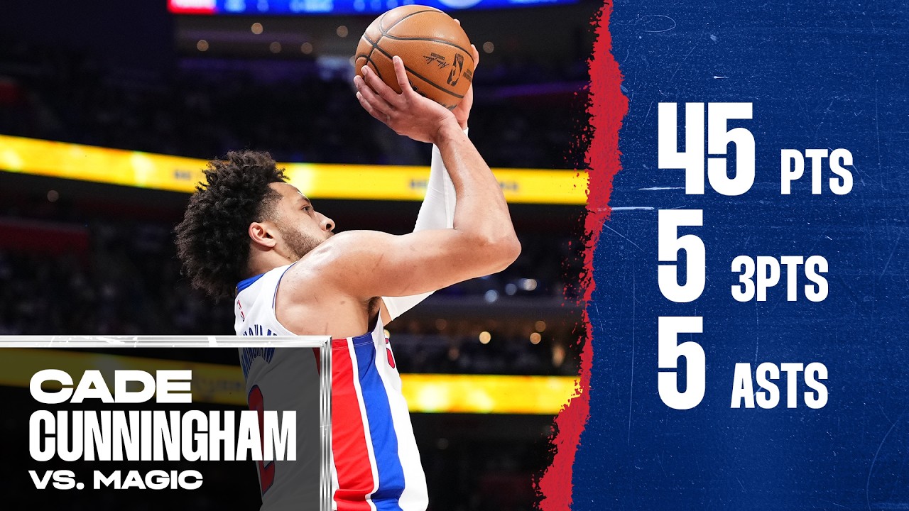 Cade Drops Franchise Record 45 Points In Playoff Win vs. Magic Cade Drops Franchise Record 45 Points In Playoff Win vs. Magic