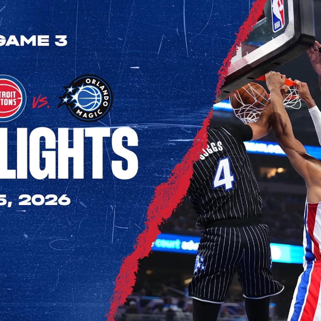 Detroit Pistons vs. Orlando Magic | GAME HIGHLIGHTS | 04.25.26 Detroit Pistons vs. Orlando Magic | GAME HIGHLIGHTS | 04.25.26