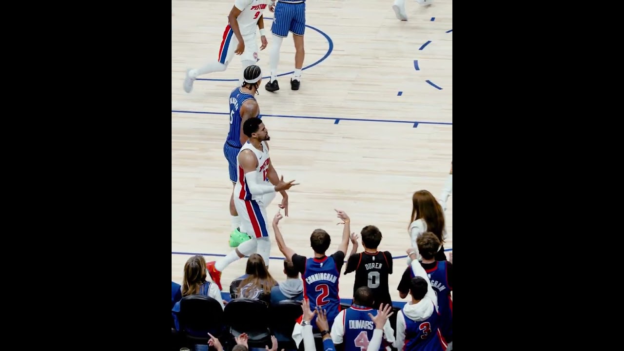 Tobias Putting The City On His Back #nba #pistons #nbaplayoffs Tobias Putting The City On His Back #nba #pistons #nbaplayoffs