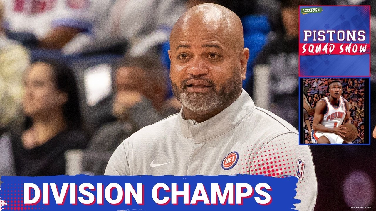 Pistons SQUAD SHOW: Detroit Pistons EARN FIRST Division Title In 18 Years; Closing In On #1 Seed Pistons SQUAD SHOW: Detroit Pistons EARN FIRST Division Title In 18 Years; Closing In On #1 Seed
