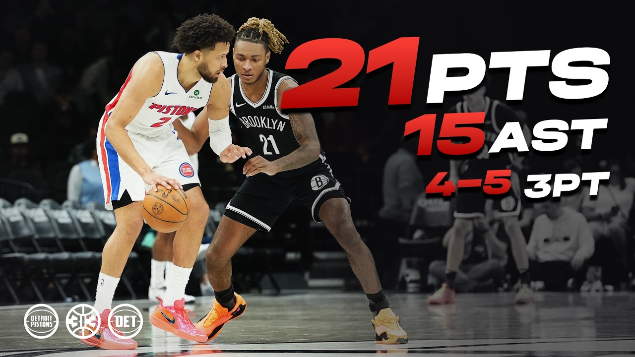 Highlights – Cade Cunningham: 21 PTS | 15 AST | 4–5 3PT #nba #pistons #cadecunningham Highlights – Cade Cunningham: 21 PTS | 15 AST | 4–5 3PT #nba #pistons #cadecunningham