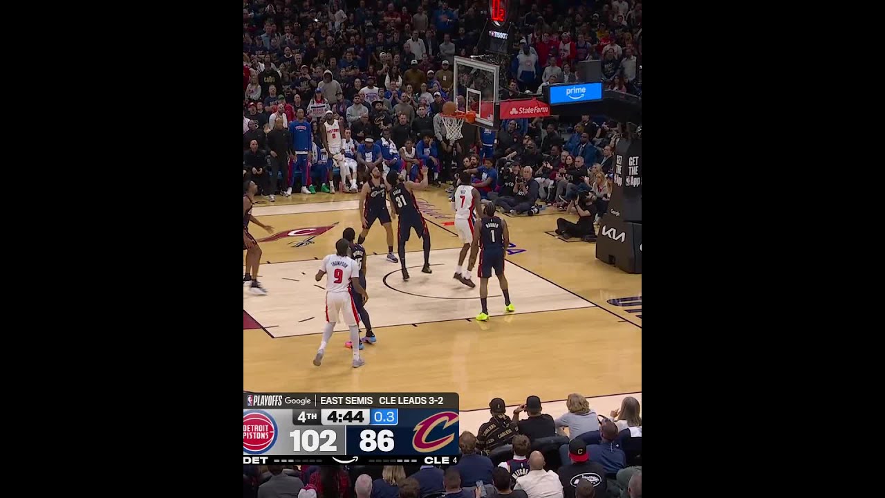 Game 6: 4th Quarter Top Plays | Pistons vs. Cavs #nba #pistons Game 6: 4th Quarter Top Plays | Pistons vs. Cavs #nba #pistons