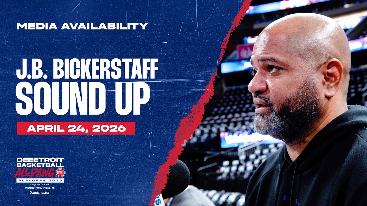 Postseason Media Availability | J.B. Bickerstaff | Friday, April 24th 2026 Postseason Media Availability | J.B. Bickerstaff | Friday, April 24th 2026
