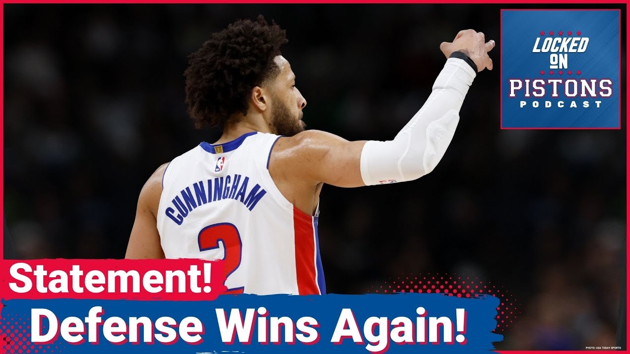 Detroit Pistons DEVASTATE Boston Celtics With Relentless Defense On National Stage Detroit Pistons DEVASTATE Boston Celtics With Relentless Defense On National Stage