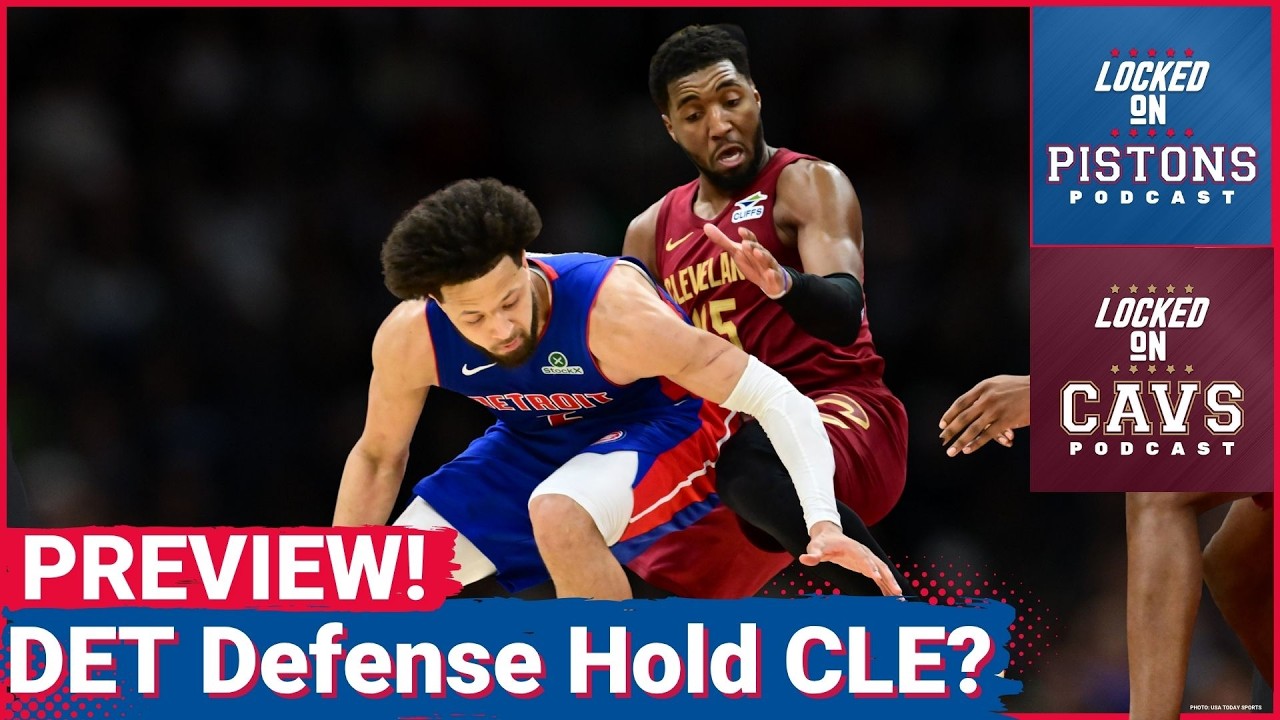 PREVIEW: Will The Detroit Pistons FLEX Their Defensive Muscle On The Cleveland Cavaliers? PREVIEW: Will The Detroit Pistons FLEX Their Defensive Muscle On The Cleveland Cavaliers?