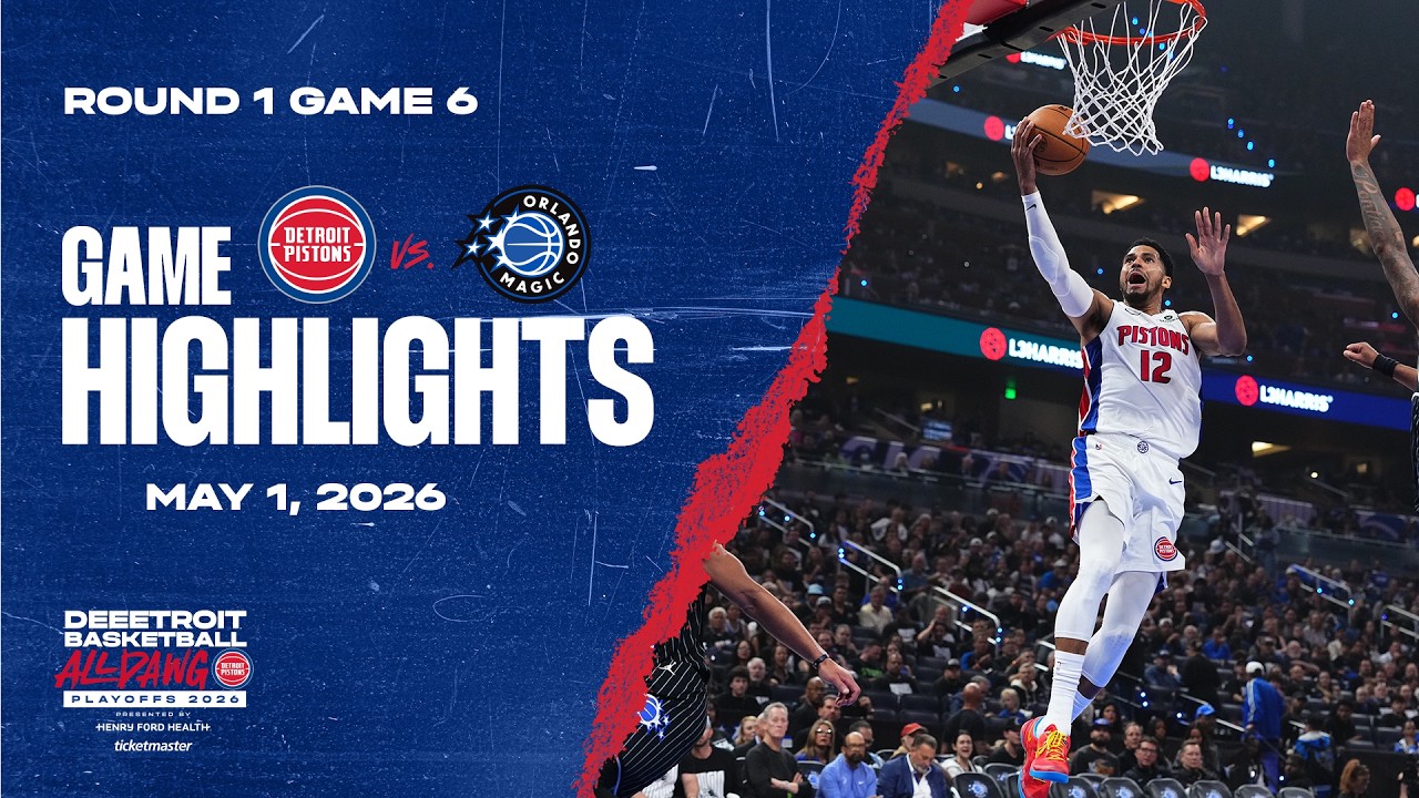 Never Say Die: Pistons Close Out Magic | Game Highlights | 05.03.26 Never Say Die: Pistons Close Out Magic | Game Highlights | 05.03.26