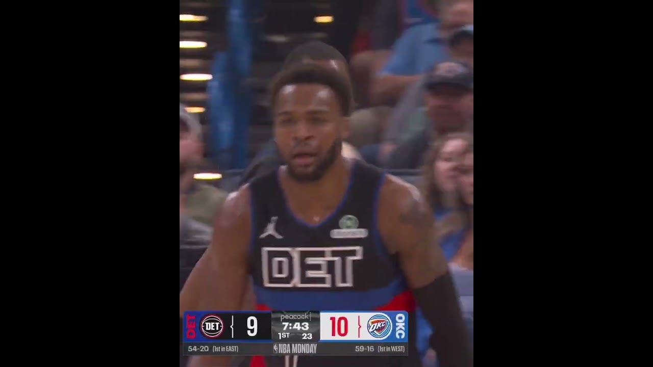 1st Quarter Top Plays | Pistons vs. Thunder #nba #pistons 1st Quarter Top Plays | Pistons vs. Thunder #nba #pistons