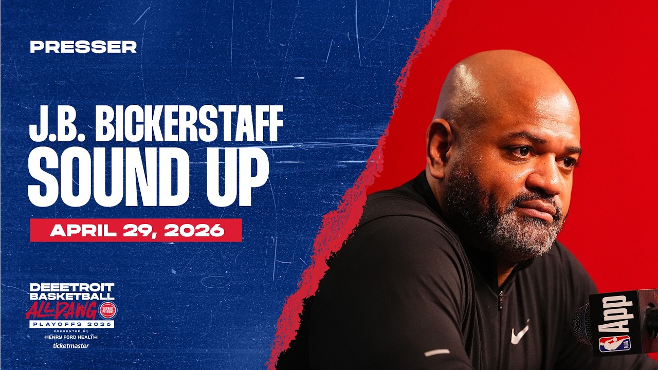 Post-Game Press Conference: J.B. Bickerstaff | Pistons vs. Magic | 04.29.26 Post-Game Press Conference: J.B. Bickerstaff | Pistons vs. Magic | 04.29.26