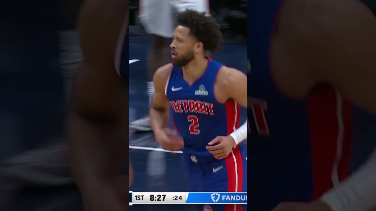 Cade With The Tough Finish In Traffic #nba #pistons #cadecunningham Cade With The Tough Finish In Traffic #nba #pistons #cadecunningham