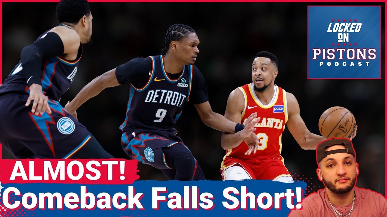 Jalen Duren, Ausar Thompson Lead Pistons Comeback, But Fall Short to the Hawks in Overtime 130-129 Jalen Duren, Ausar Thompson Lead Pistons Comeback, But Fall Short to the Hawks in Overtime 130-129