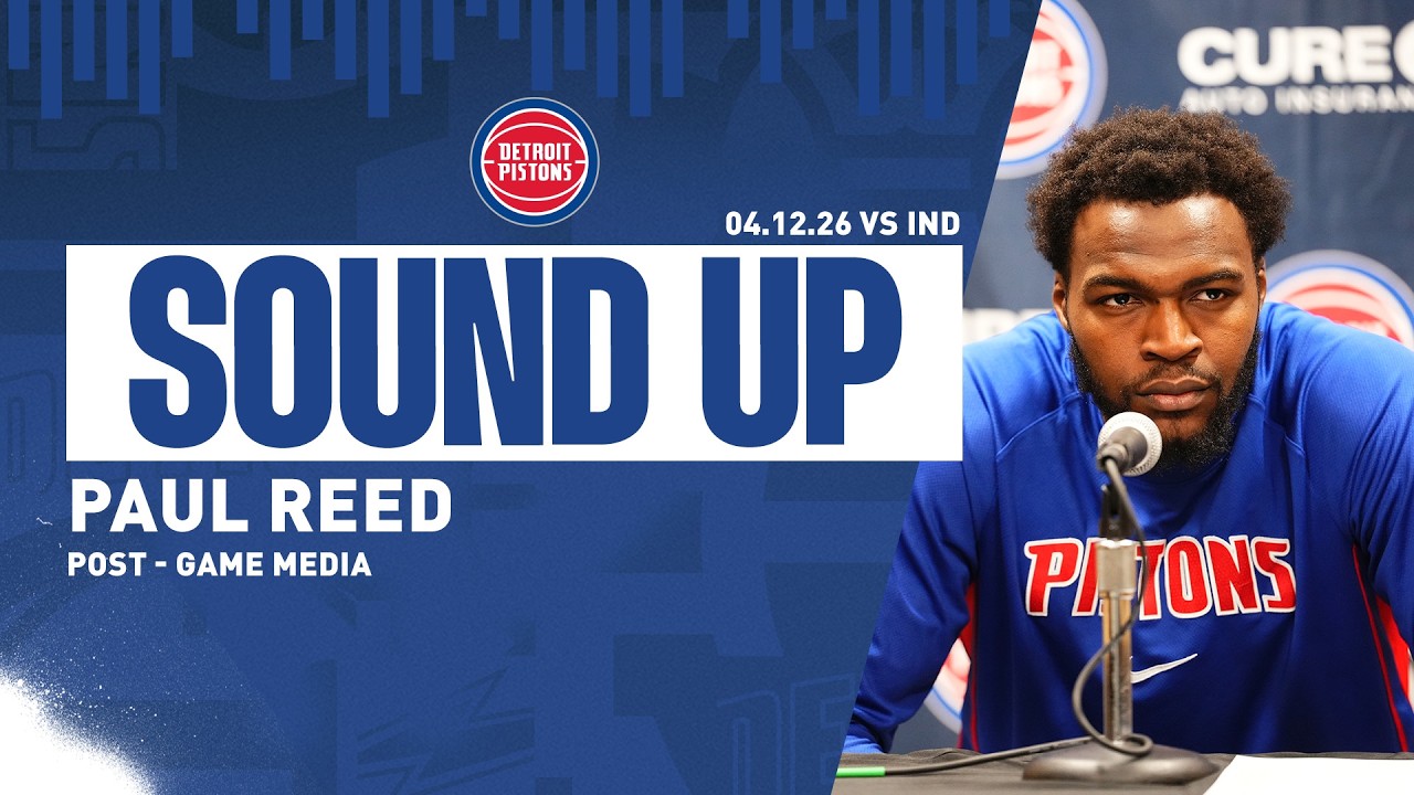 Post-Game Press Conference: Paul Reed | Pistons vs. Pacers | 04.12.26 Post-Game Press Conference: Paul Reed | Pistons vs. Pacers | 04.12.26