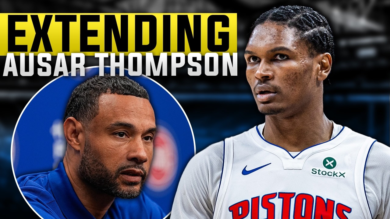 Detroit Pistons RESINGING Ausar Thompson To MASSIVE Contract?!? Detroit Pistons RESINGING Ausar Thompson To MASSIVE Contract?!?