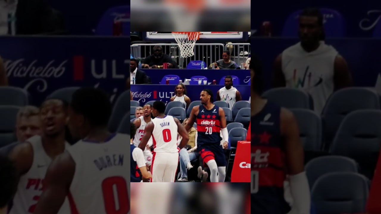 The Stop Sign #nba #pistons #ausarthompson The Stop Sign #nba #pistons #ausarthompson