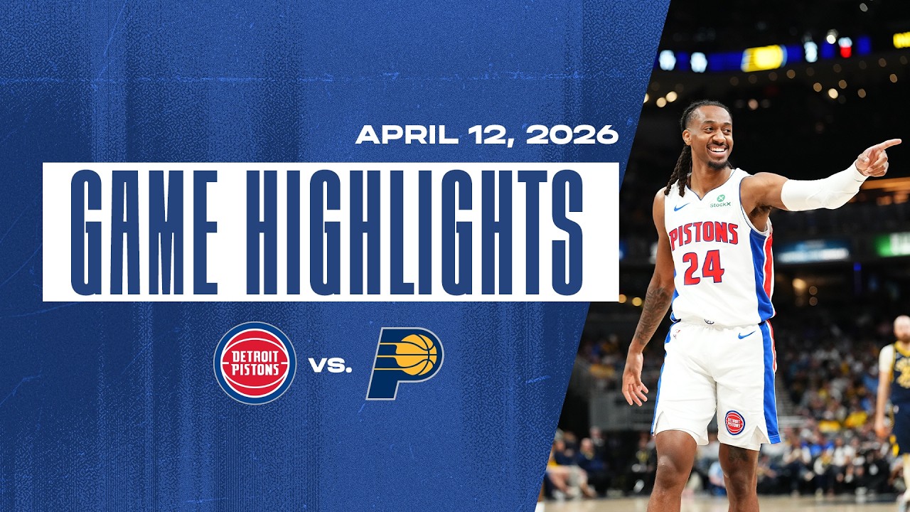 Pistons Finish The Season With 60 Wins! | Detroit Pistons vs. Indiana Pacers | GAME HIGHLIGHTS Pistons Finish The Season With 60 Wins! | Detroit Pistons vs. Indiana Pacers | GAME HIGHLIGHTS