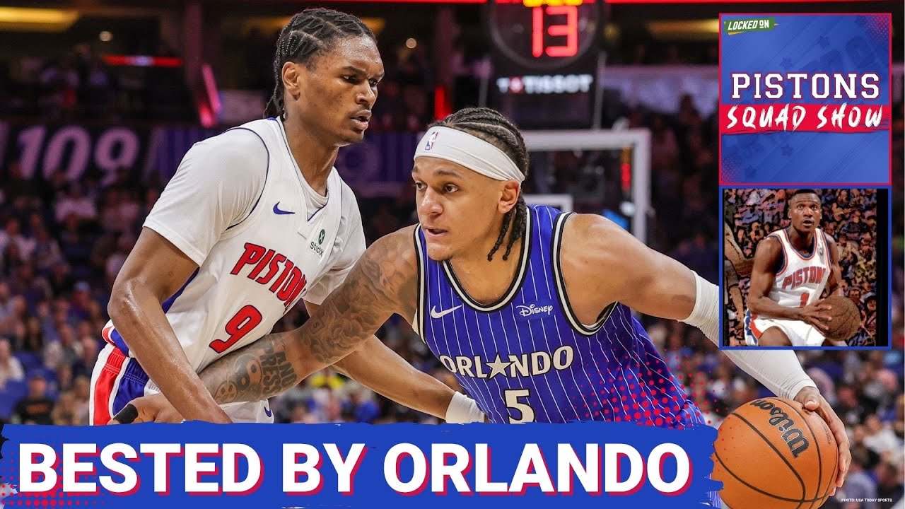 Pistons SQUAD SHOW: Detroit Pistons FALL To Orlando Magic, 3 Games Left: Focus Shifts To Postseason Pistons SQUAD SHOW: Detroit Pistons FALL To Orlando Magic, 3 Games Left: Focus Shifts To Postseason