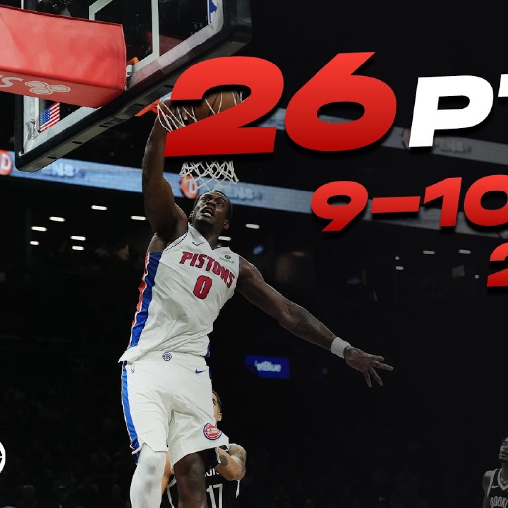 Highlights – Jalen Duren Drops 26 (9–10 FG) #nba #pistons #jalenduren Highlights – Jalen Duren Drops 26 (9–10 FG) #nba #pistons #jalenduren