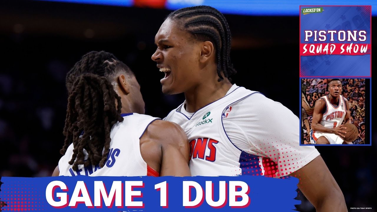 Pistons SQUAD SHOW: Detroit Pistons TAKE GAME 1 Over Cleveland Cavaliers, Game 2 Keys To Victory Pistons SQUAD SHOW: Detroit Pistons TAKE GAME 1 Over Cleveland Cavaliers, Game 2 Keys To Victory