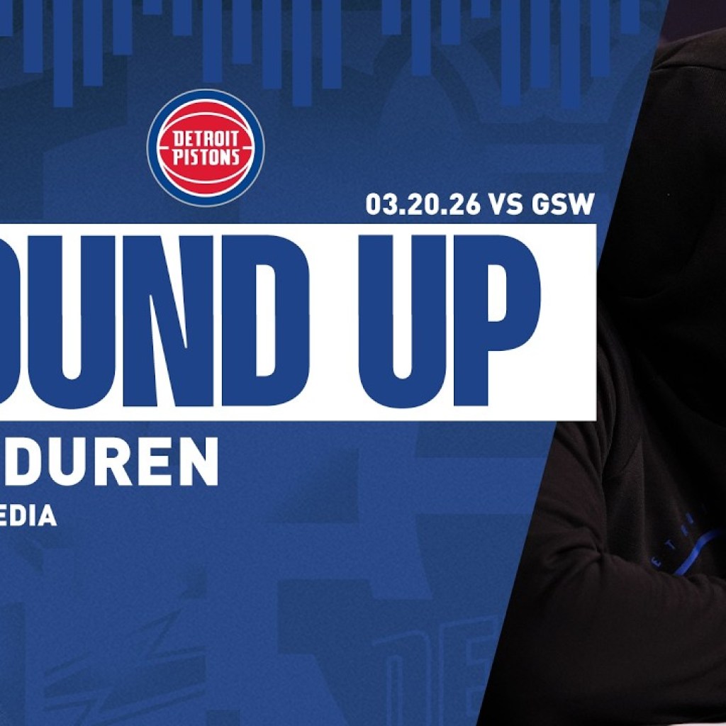 Post-Game Press Conference: Jalen Duren | Pistons vs. Warriors | 03.20.26 Post-Game Press Conference: Jalen Duren | Pistons vs. Warriors | 03.20.26