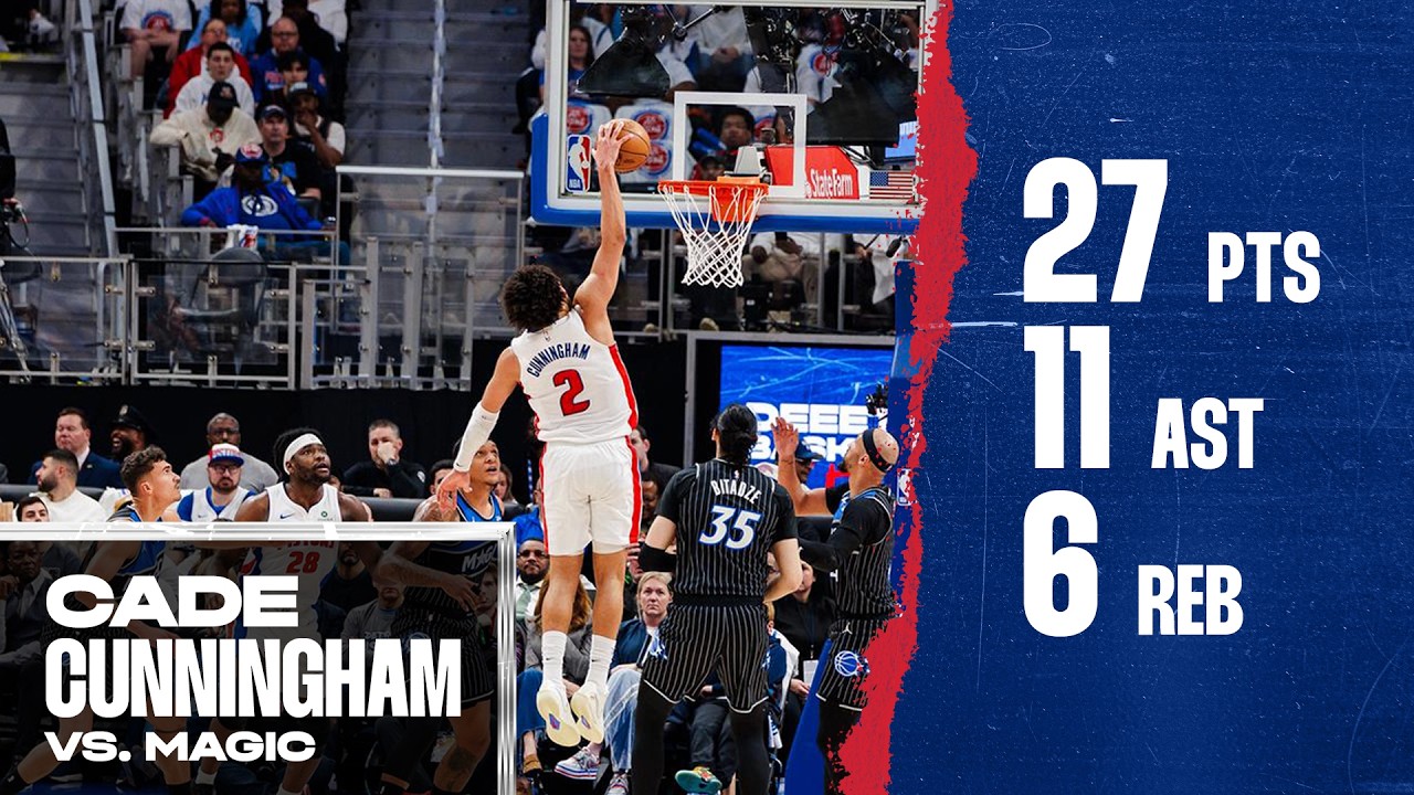 Cade Cunningham | Game Two Highlights vs Orlando Magic #nba #detroitpistons #cadecunningham Cade Cunningham | Game Two Highlights vs Orlando Magic #nba #detroitpistons #cadecunningham