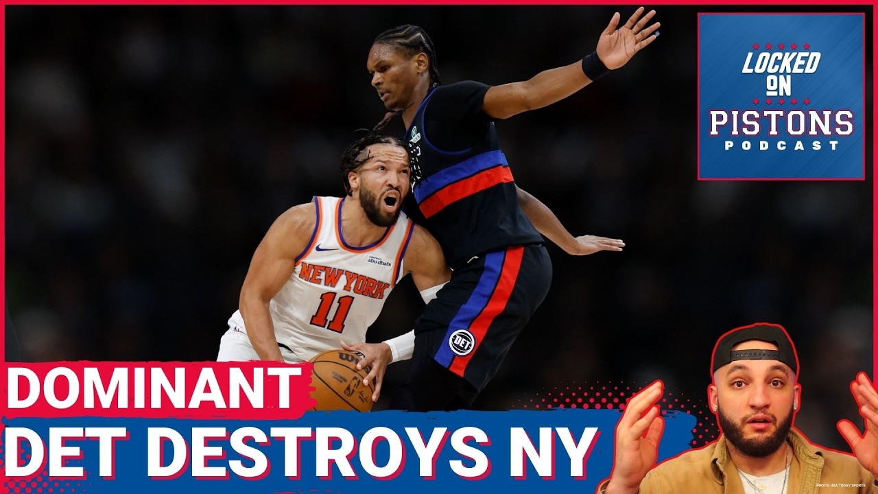 Detroit Pistons HUMILIATE New York Knicks, Defense REIGNS SUPREME | Biggest Threat In East? Detroit Pistons HUMILIATE New York Knicks, Defense REIGNS SUPREME | Biggest Threat In East?