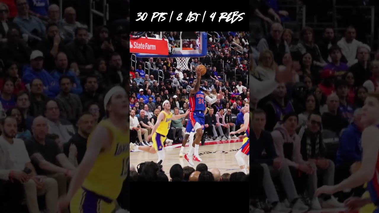 DAWG WITH THE CAREER HIGH #nba #pistons DAWG WITH THE CAREER HIGH #nba #pistons