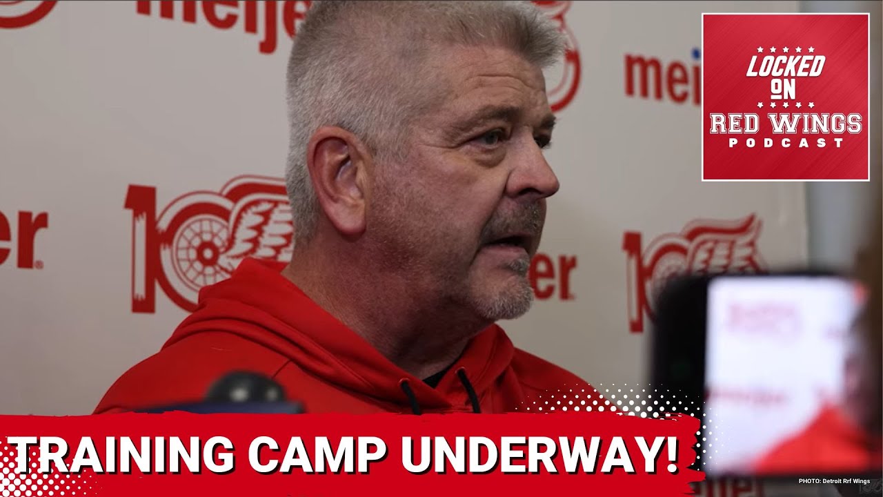 Training Camp underway! Elmer Soderblom getting looks on the 1st line Training Camp underway! Elmer Soderblom getting looks on the 1st line