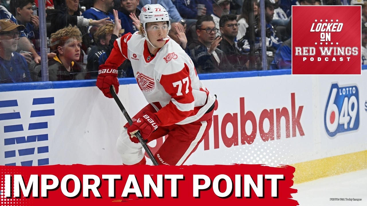 Important Point | Red Wings battle back in third for valuable OT point in Dallas Important Point | Red Wings battle back in third for valuable OT point in Dallas