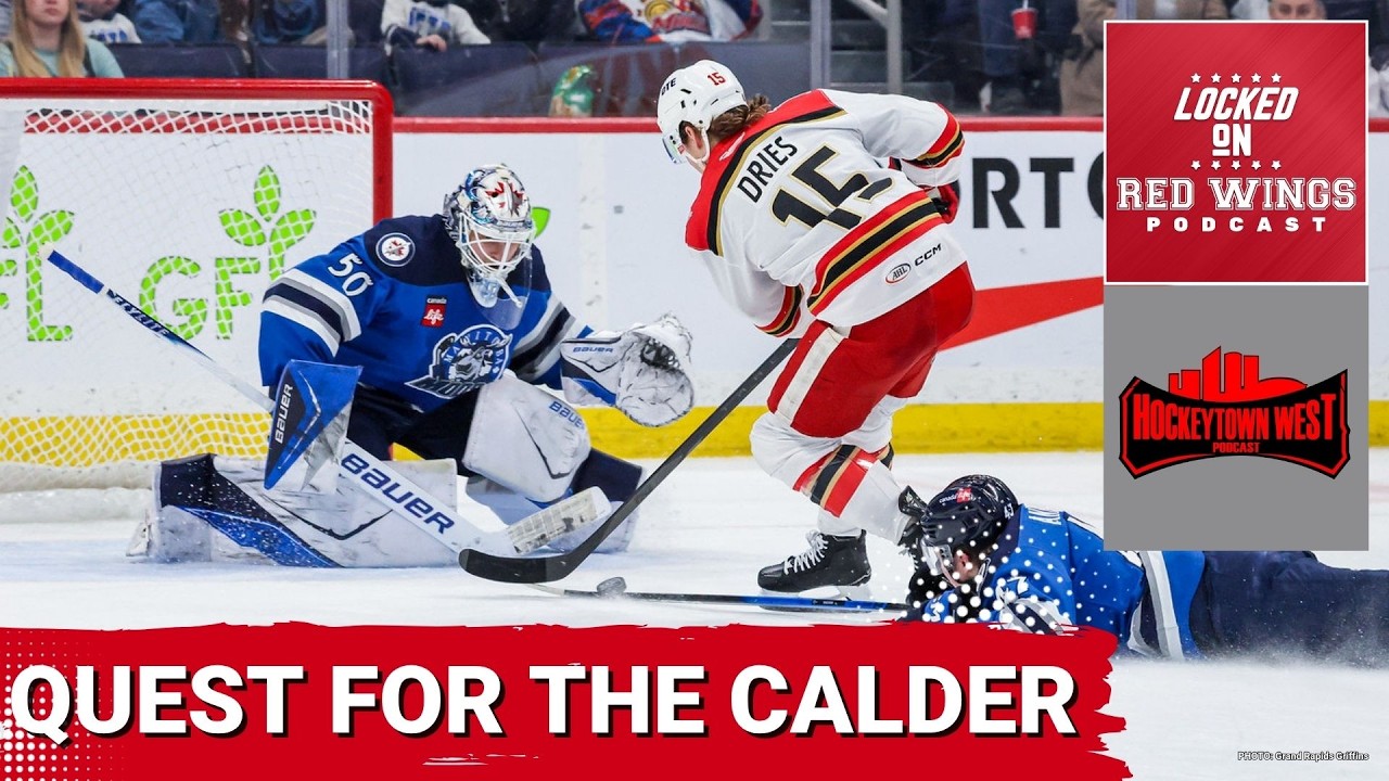 Quest for the Calder begins: Hockeytown West joins to recap the Griffins’ season & preview the Moose Quest for the Calder begins: Hockeytown West joins to recap the Griffins’ season & preview the Moose
