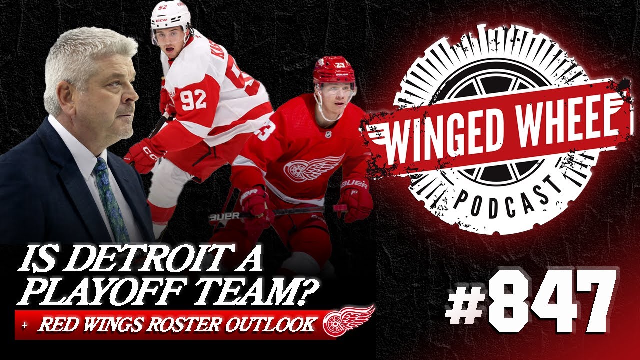 IS DETROIT A PLAYOFF TEAM? RED WINGS ROSTER OUTLOOK – Winged Wheel Podcast – July 13th, 2025 IS DETROIT A PLAYOFF TEAM? RED WINGS ROSTER OUTLOOK – Winged Wheel Podcast – July 13th, 2025