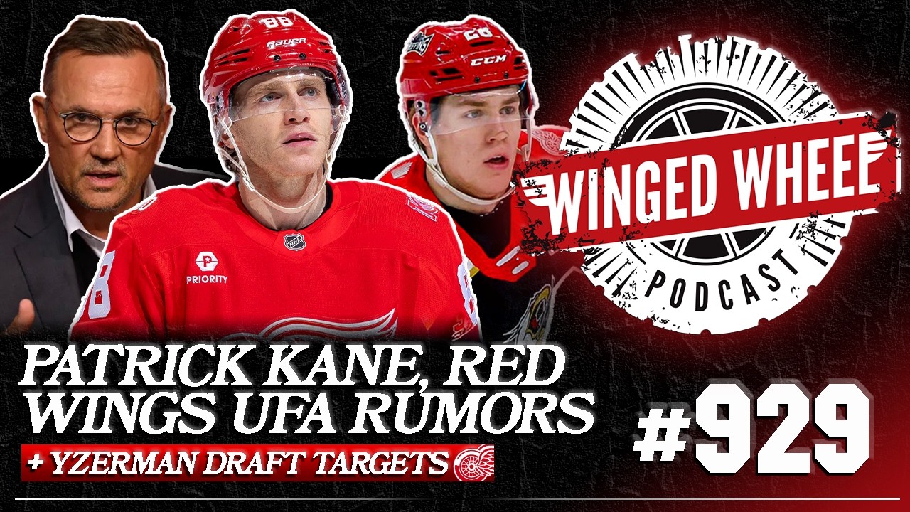 KANE & UFA RUMORS – RED WINGS FREE AGENTS & DRAFT STEALS – Winged Wheel Podcast – May 27th, 2026 KANE & UFA RUMORS – RED WINGS FREE AGENTS & DRAFT STEALS – Winged Wheel Podcast – May 27th, 2026