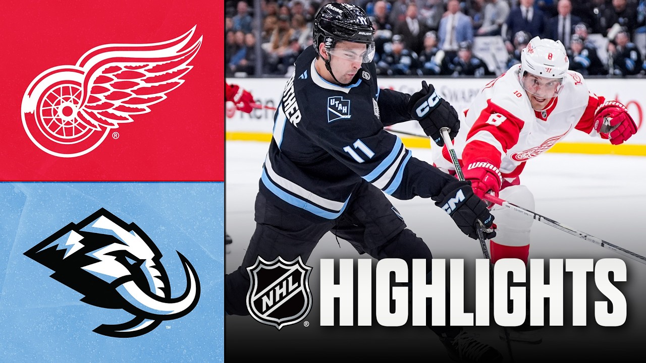Red Wings vs. Mammoth | NHL Highlights | February 04, 2026 Red Wings vs. Mammoth | NHL Highlights | February 04, 2026