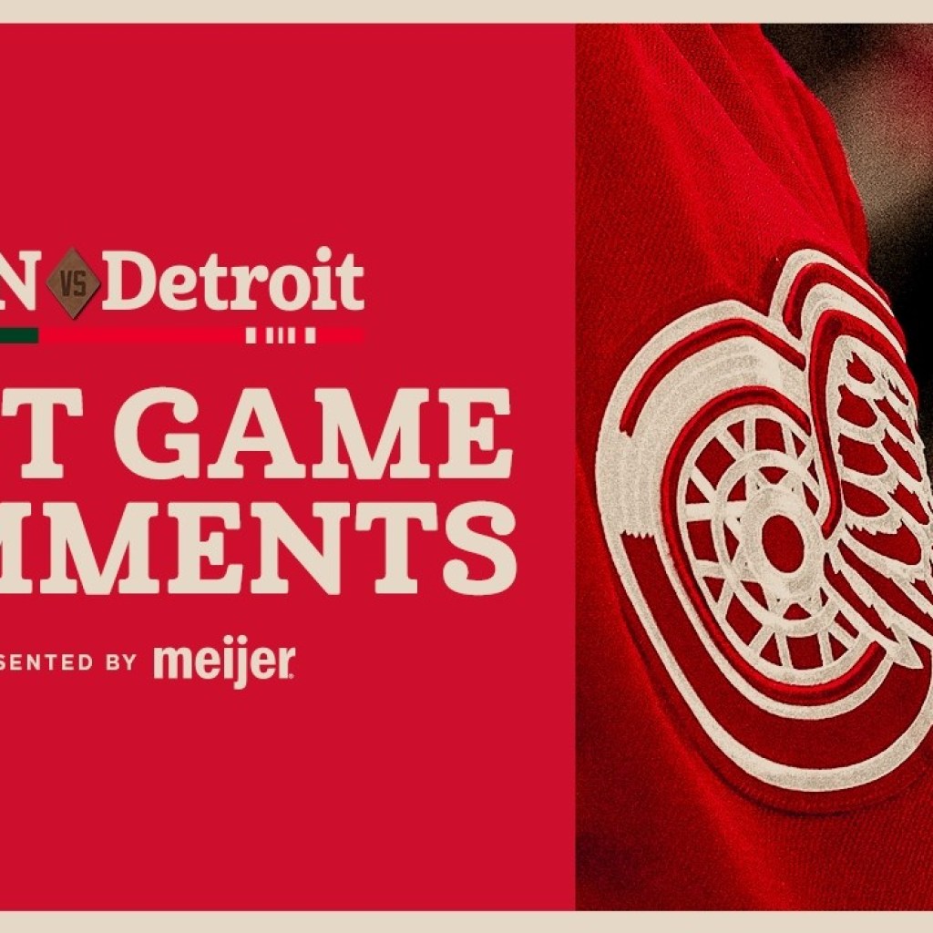 Andrew Copp, JT Compher, Todd McLellan Post Game Comments vs MIN | April 5, 2026 Andrew Copp, JT Compher, Todd McLellan Post Game Comments vs MIN | April 5, 2026