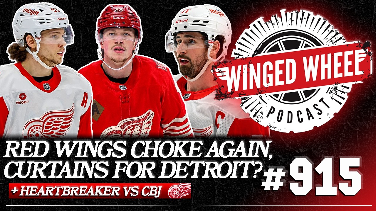 CURTAINS FOR DETROIT? RED WINGS COLLAPSE AGAIN – Winged Wheel Podcast – Apr. 8th, 2026 CURTAINS FOR DETROIT? RED WINGS COLLAPSE AGAIN – Winged Wheel Podcast – Apr. 8th, 2026