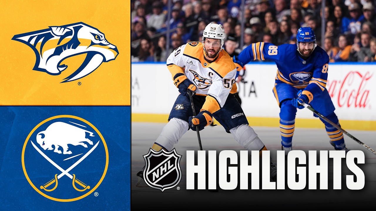 Predators vs. Sabres | NHL Highlights | March 07, 2026 Predators vs. Sabres | NHL Highlights | March 07, 2026