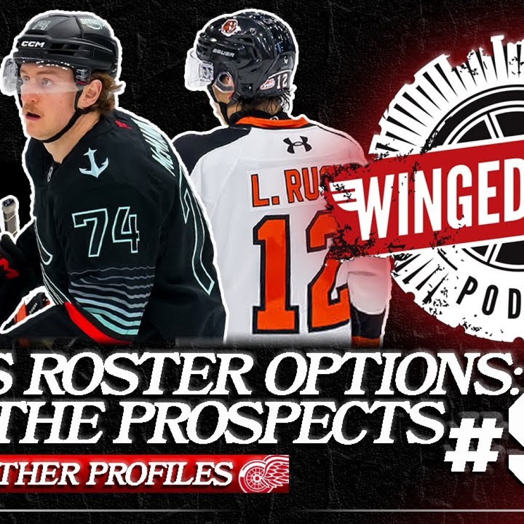FREE AGENCY vs. PROSPECTS: RED WINGS ROSTER OPTIONS & RUCK TWINS – Winged Wheel Podcast – May 18/’26 FREE AGENCY vs. PROSPECTS: RED WINGS ROSTER OPTIONS & RUCK TWINS – Winged Wheel Podcast – May 18/’26