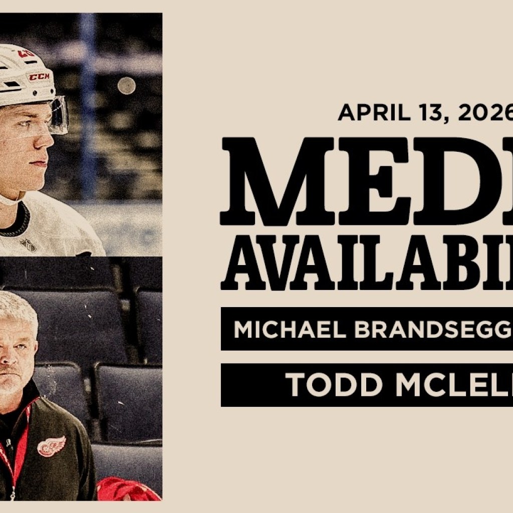 Michael Brandsegg-Nygard & Todd McLellan Morning Skate Media | April 13, 2026 Michael Brandsegg-Nygard & Todd McLellan Morning Skate Media | April 13, 2026